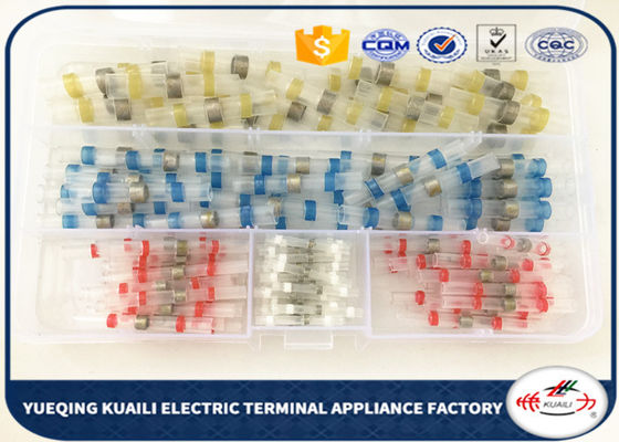 Heat shrink electrical connector kit solder wire splice KLI-9850179 150PCS